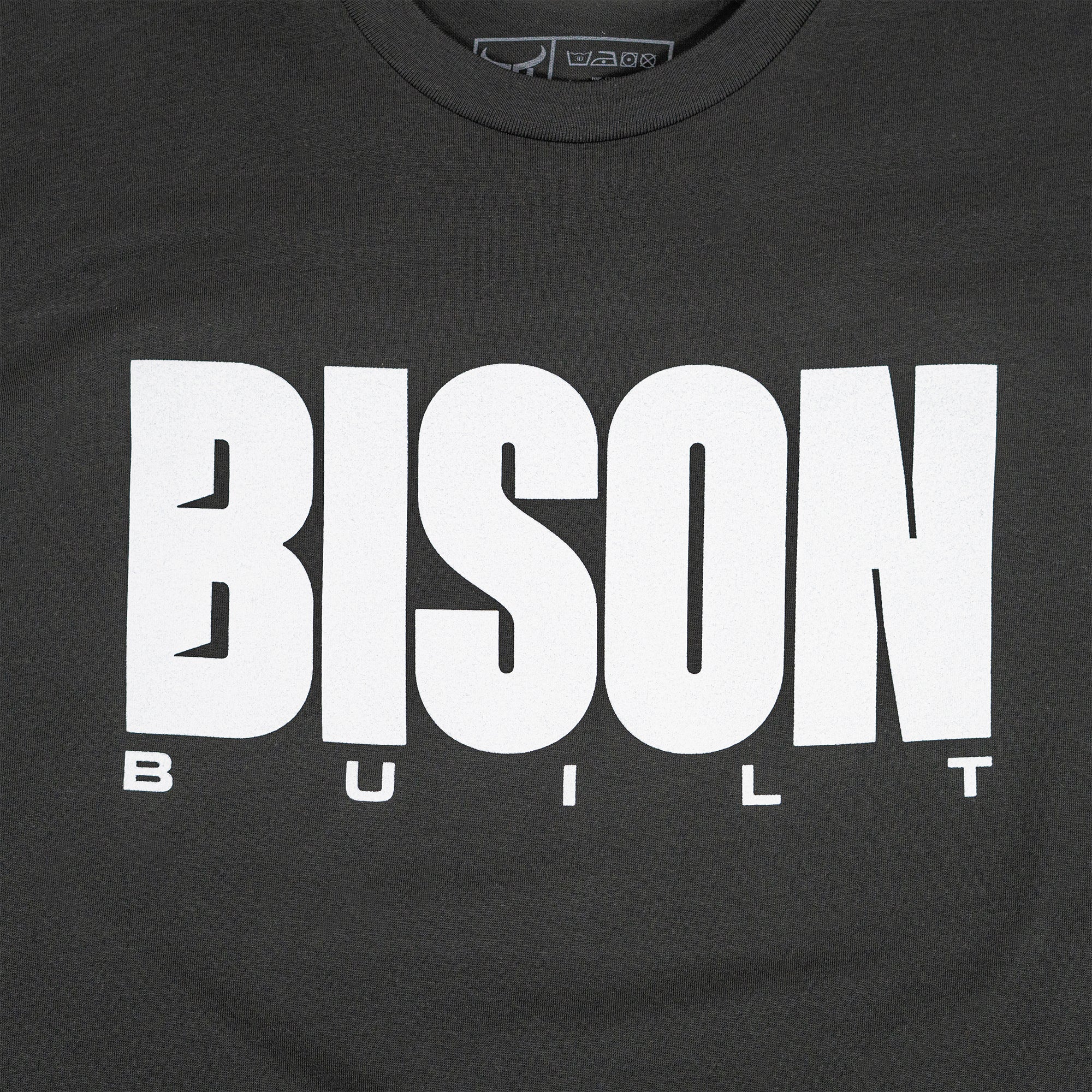 Bison Built Charcoal Tee