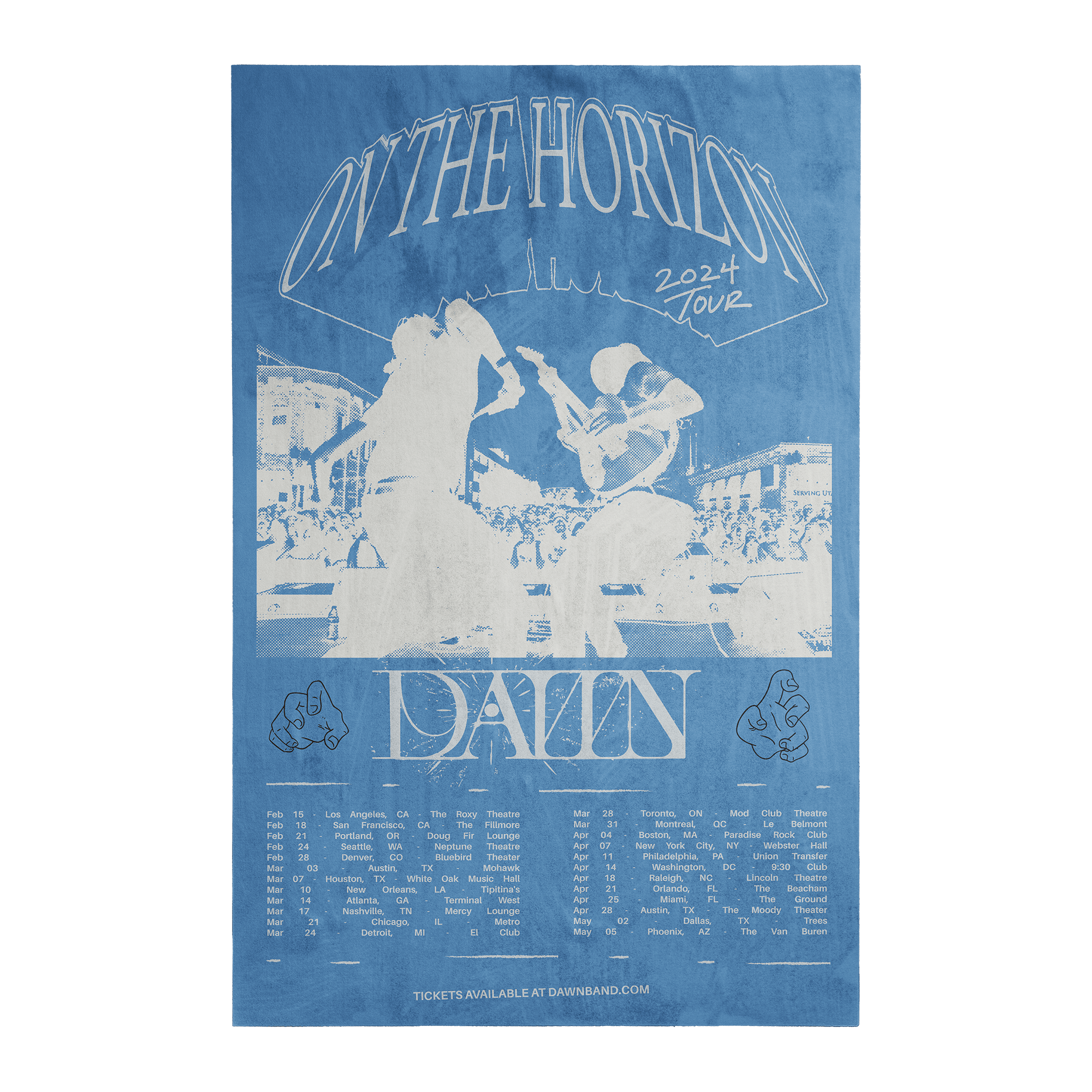 On The Horizon Tour 2024 Poster