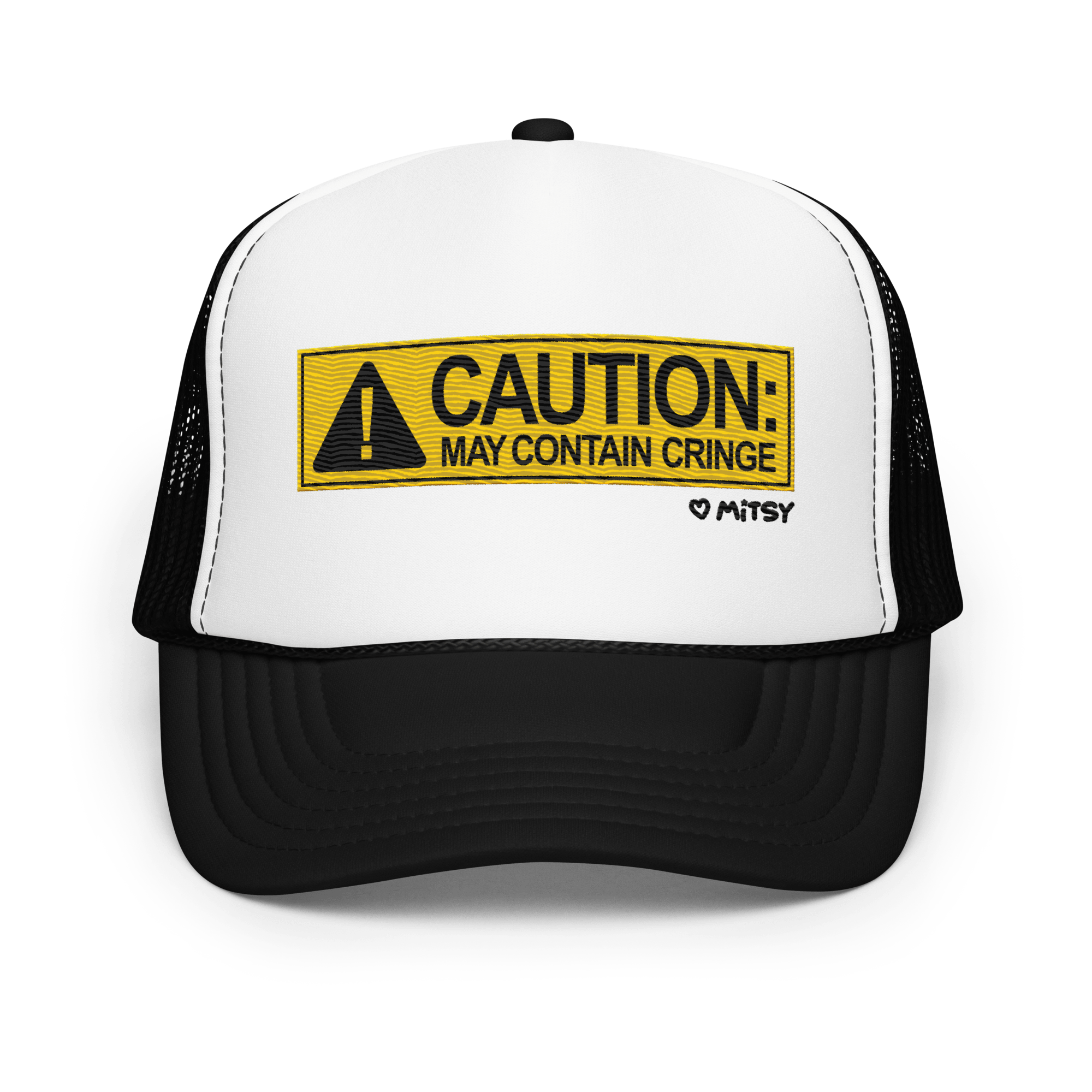 Caution Trucker Hat - Mitsy Sanderson