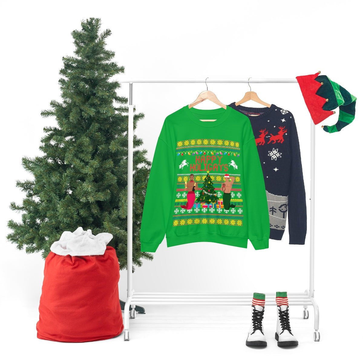 Happy Holigays Ugly Sweatshirt - Gregisms