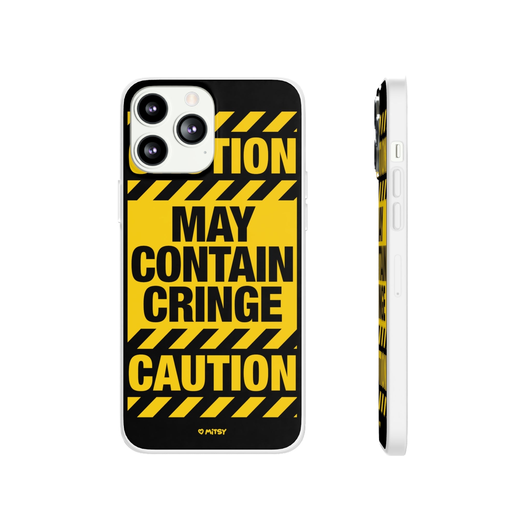 May Contain Cringe Phone Case - Mitsy Sanderson