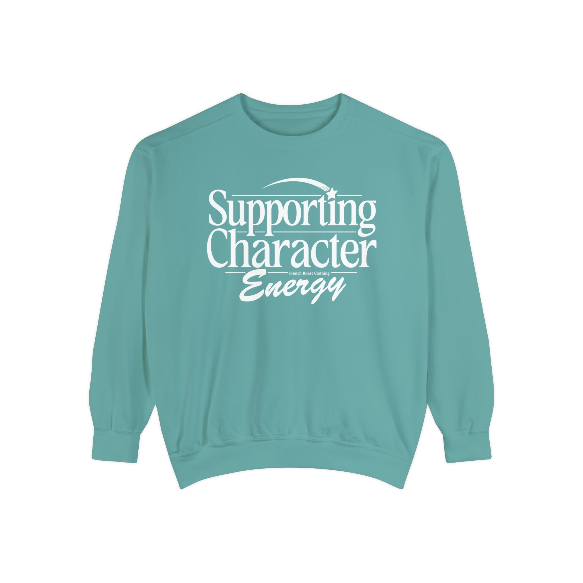 Supporting Character Energy Seafoam Sweatshirt