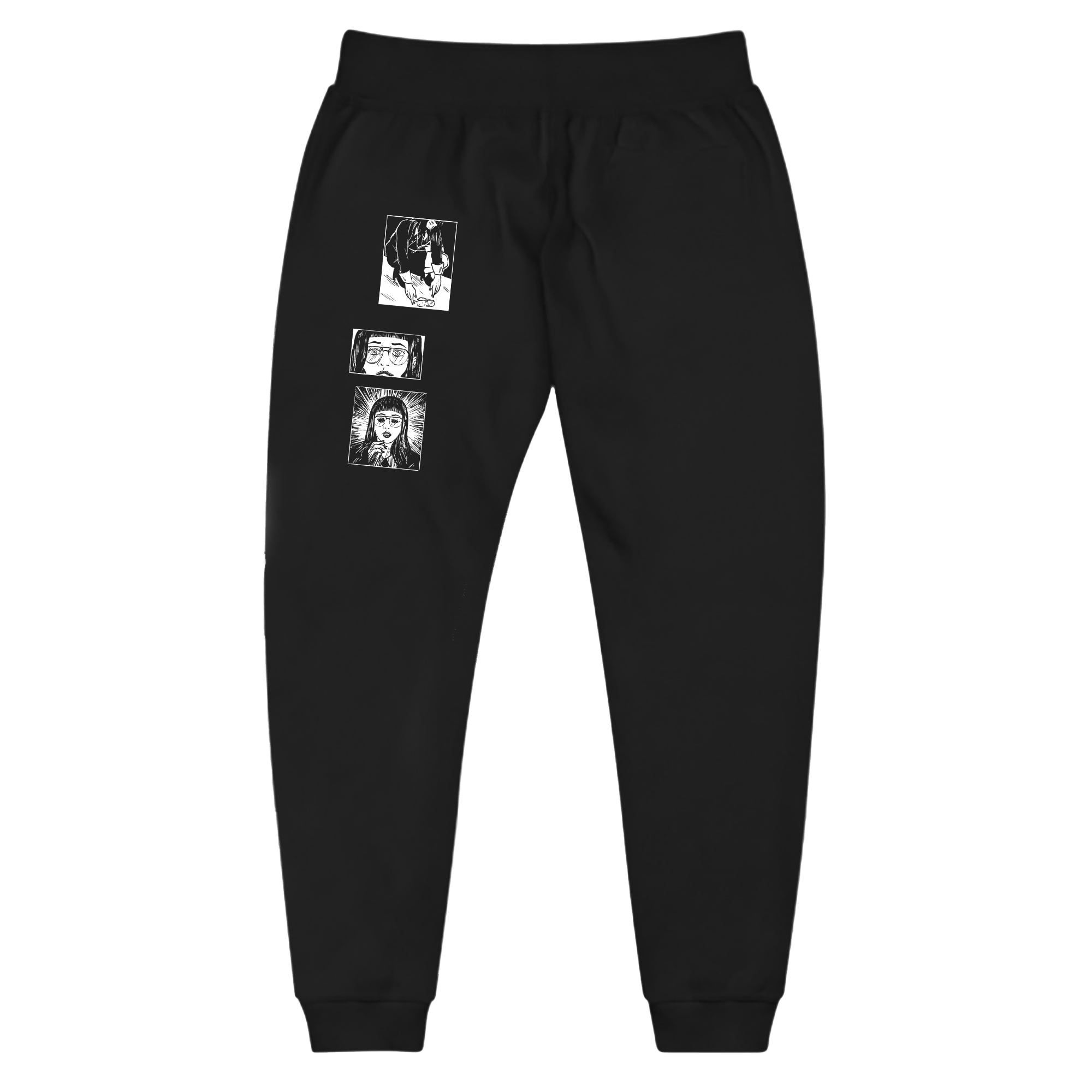 Chapter One Black Joggers - Mista GG