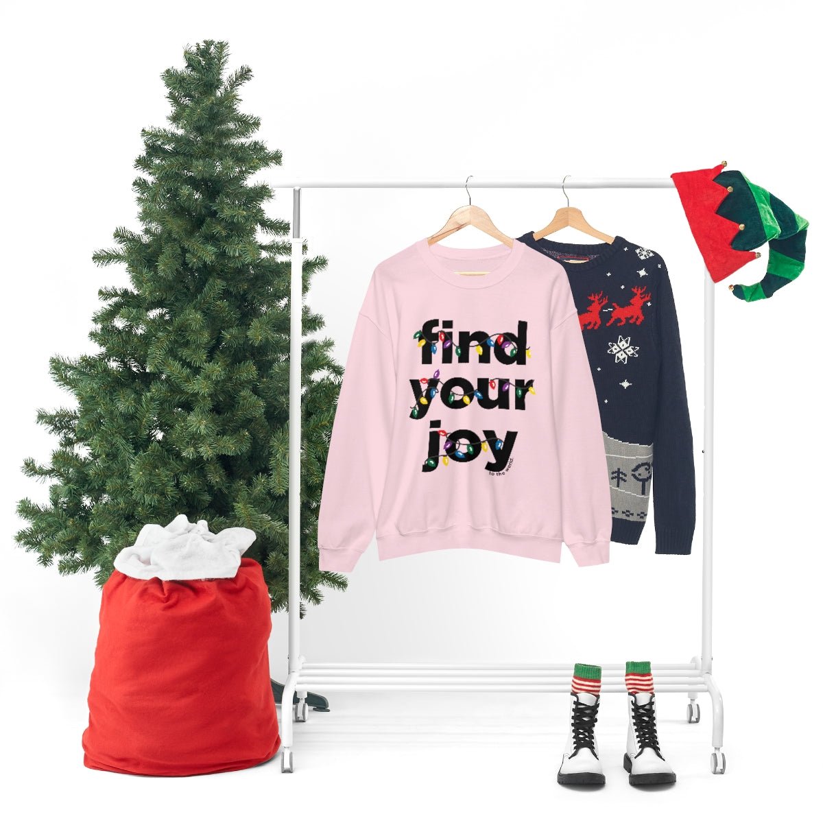 Find Your Joy Sweatshirt (Lights) - Gregisms