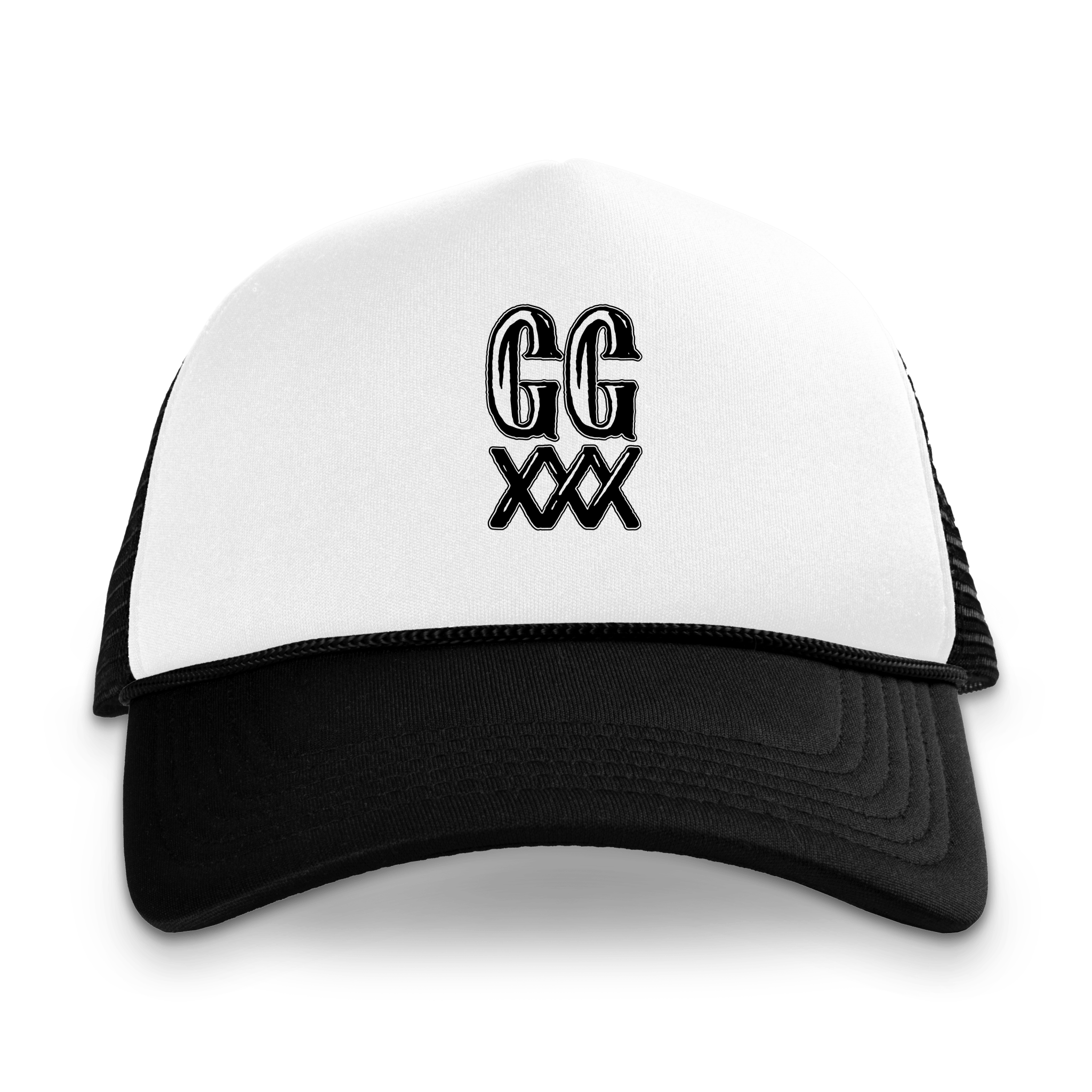GGXXX Logo Trucker Hat - Mista GG