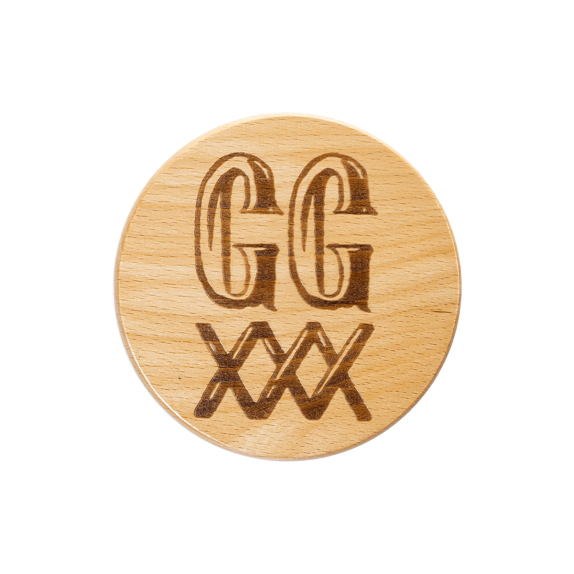 GGXXX Logo Wood Coaster Set - Mista GG