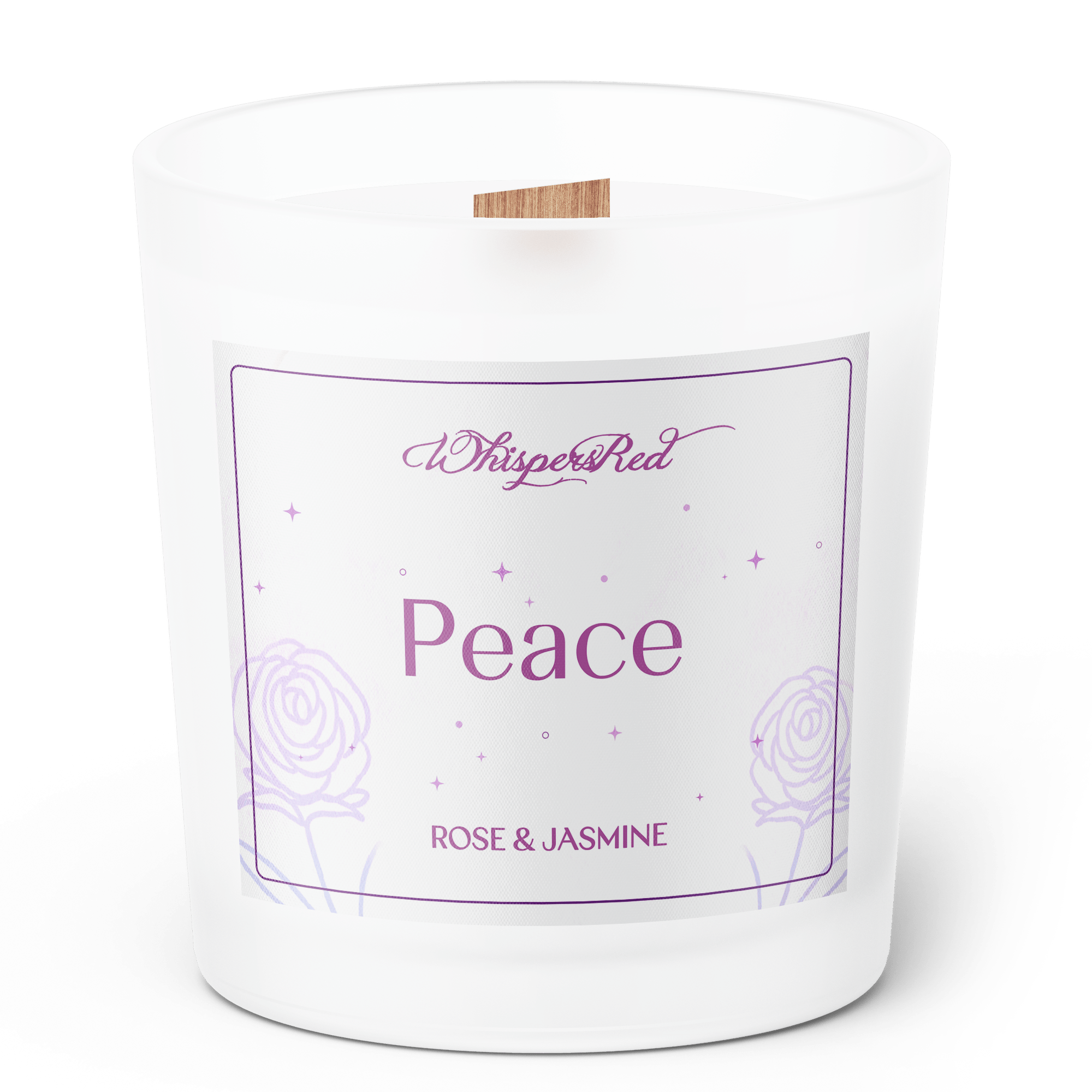 Peace Soy Candle - WhispersRed ASMR