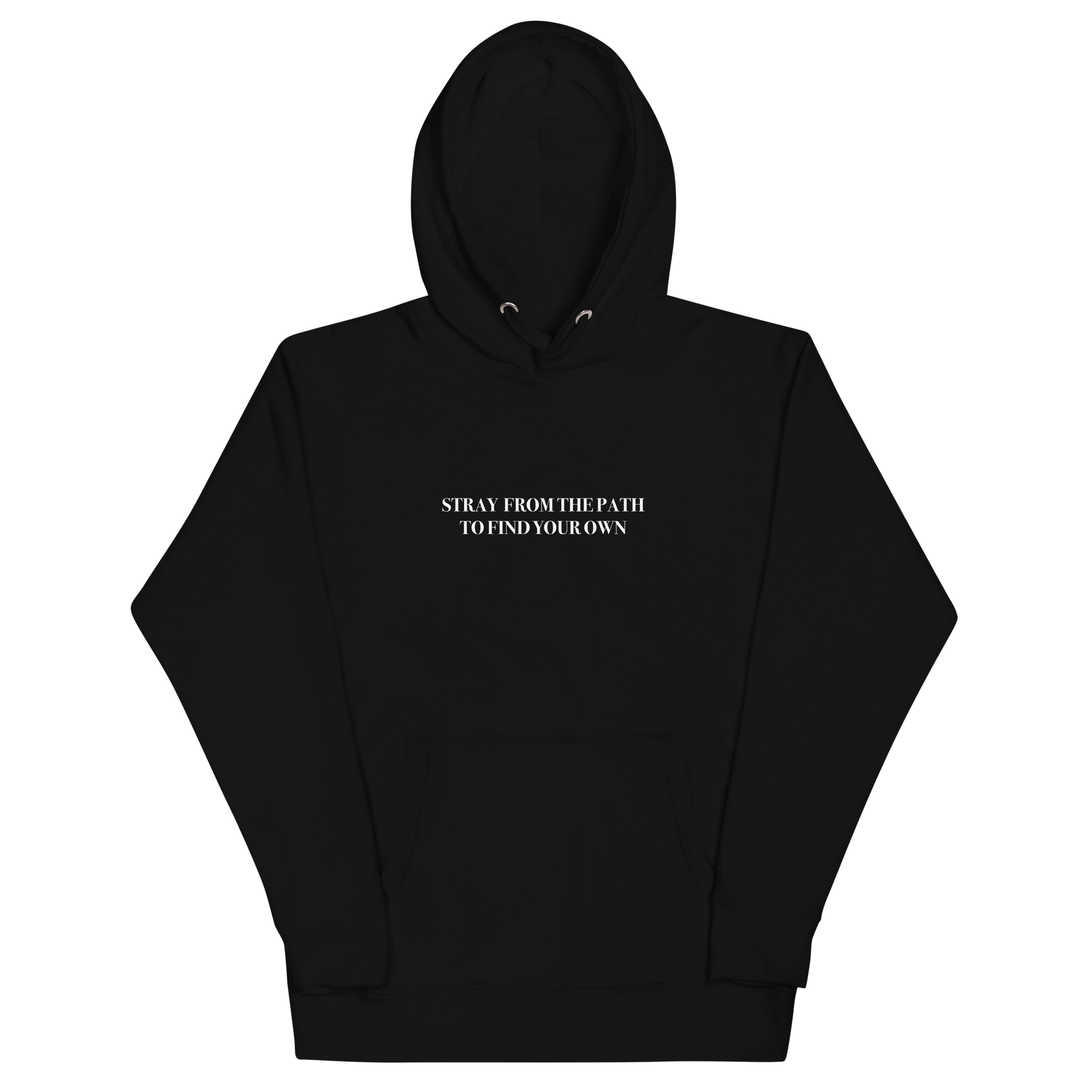 Emma Norton: Big Bad black hoodie with a quote on the front